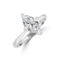 Platinum Marquise DSi2 Solitaire 1.04ct Diamond Ring