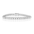 18ct White Gold 6.80ct Diamond Tennis Bracelet