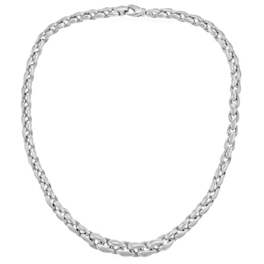 Sterling silver 18" Graduated Chain