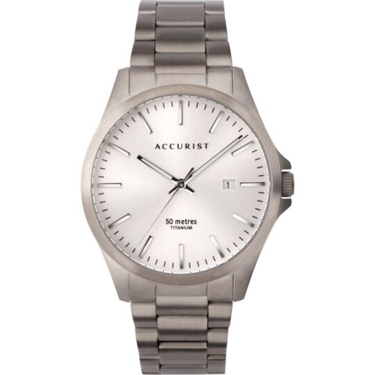 Accurist Gents Titanium Bracelet watch