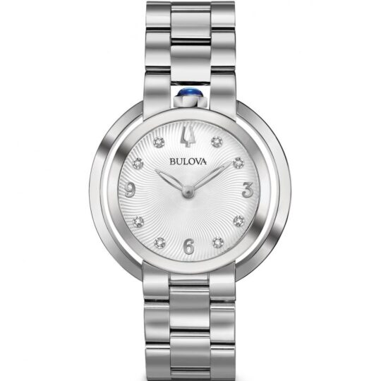 Bulova Rubaiyat Diamond Watch on Stainless steel bracelet