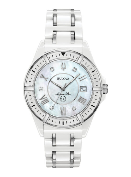 Bulova Marine Star Ladies Ceramic Bracelet watch
