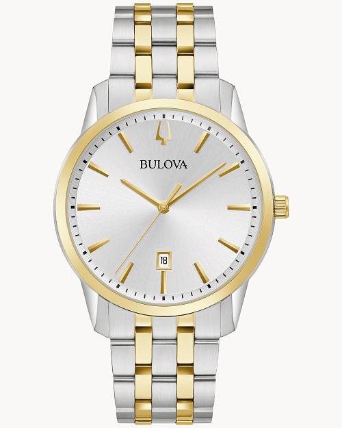 Bulova Sutton Two-tone Mens Bracelet Watch