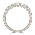 Platinum Diamond Cog style Eternity ring