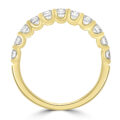 18ct Yellow Gold Claw Set Wedding Ring