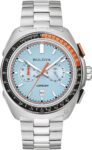 Bulova Racer Chronograph Blue Mens Bracelet Watch