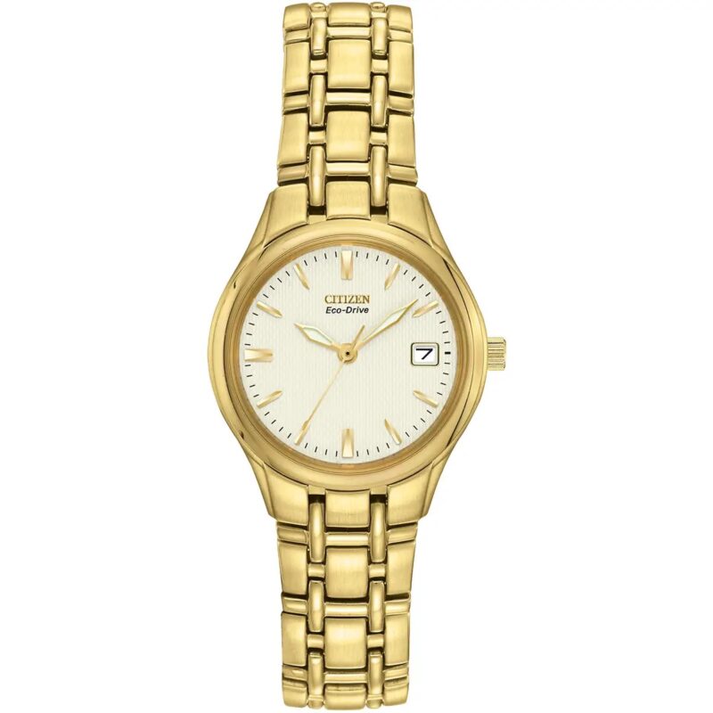 Citizen Eco-Drive Ladies Gold Tone Bracelet Watch